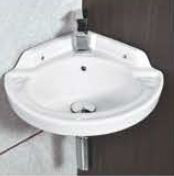 Baleno  360 x 200 x 185mm Wall Hung Wash Basin  Ivory -2010