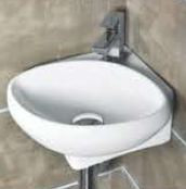 Princess  365 x 345 x 135mm Wall Hung Wash Basin  White -2011