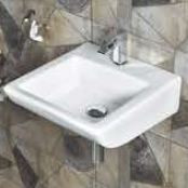 Regal  415 x 415 x 150mm Wall Hung Wash Basin  Ivory -2014