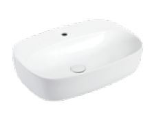 Avior R 595 x 420 x 155 mm Table Top Wash Basin Star White- 91207