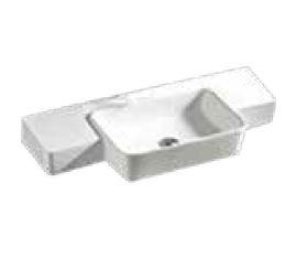 Quadra 860 x 385 x 110 mm Designer Wash Basin Star White - 91214