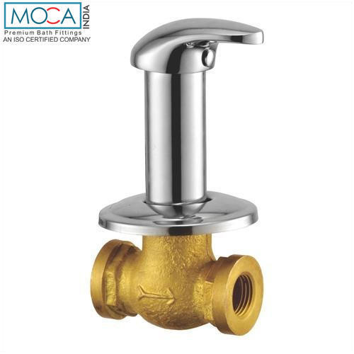 20mm Concealed Stop Cock with Adjustable Flange Chrome Finish - SL 1107