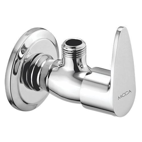 Angular Stop Cock with Flange Chrome Finish - VG 1005