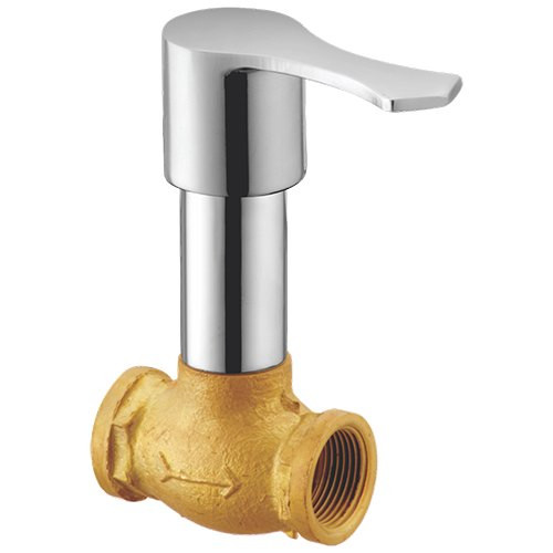 20mm Concealed Stop Cock with Adjustable Flange Chrome Finish -  FY  106