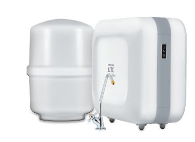 UTC Alkaline 15 Litre RO + UV Technology Water Purifier Chrome Finished -GHWRUAW015