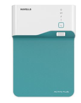 Active Plus 60 Litre UV + UF Technology Water Purifier White and Sky Blue Finished- GHWUOPD060