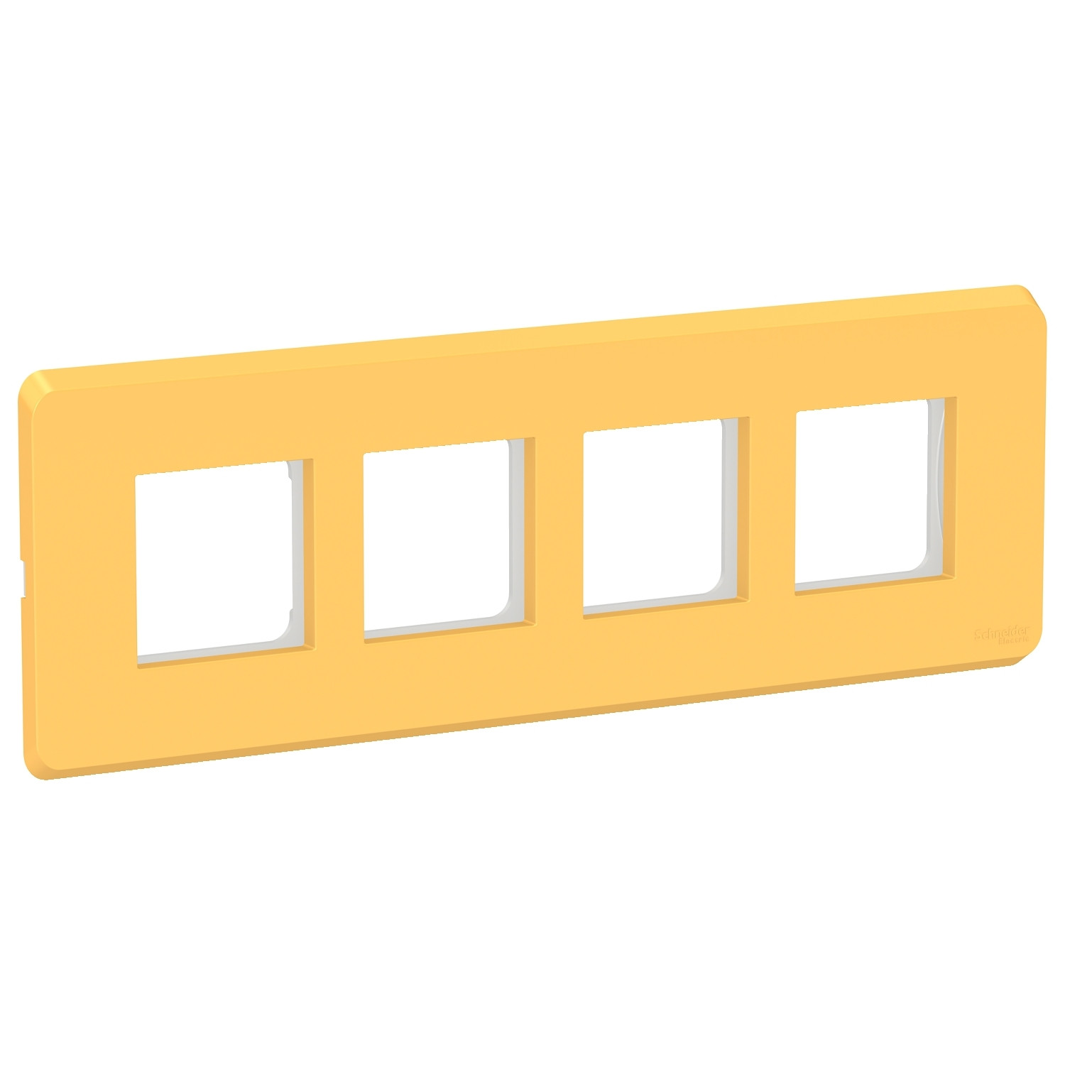 8 Module Cover Plate with Grid Frame (Horizontal) - Butterscotch CPXCP8ML_BT