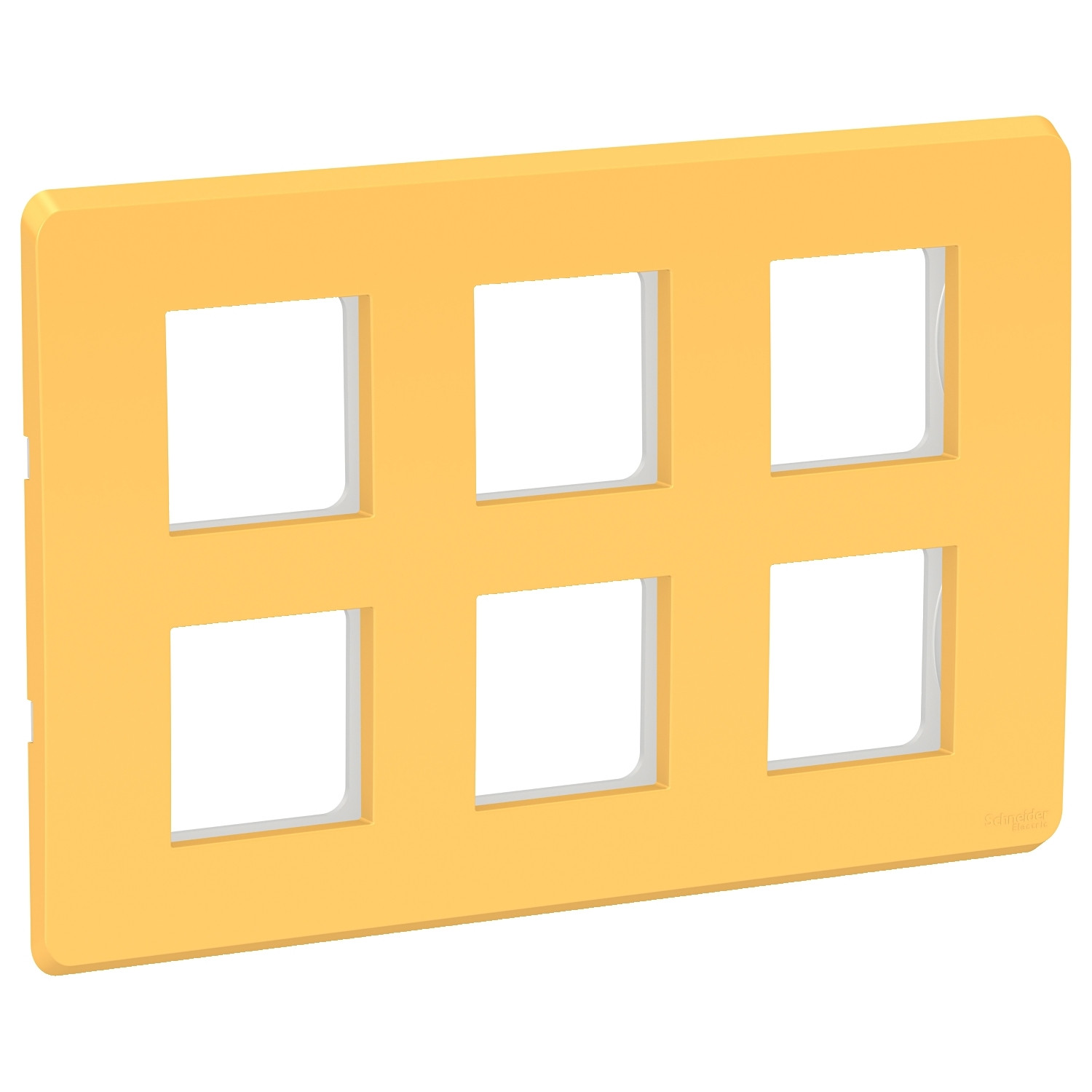 12 Module Cover Plate with Grid Frame - Butterscotch CPXCP12M_BT
