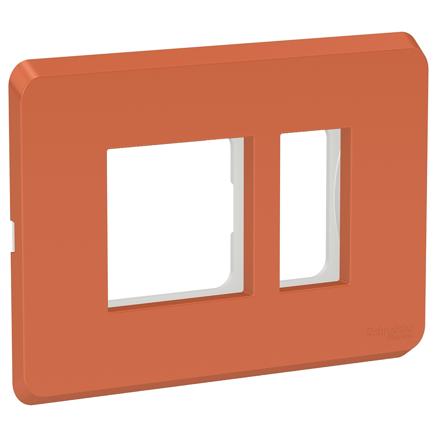 3 Module Cover Plate with Grid Frame - Terracota CPXCP3M_TC
