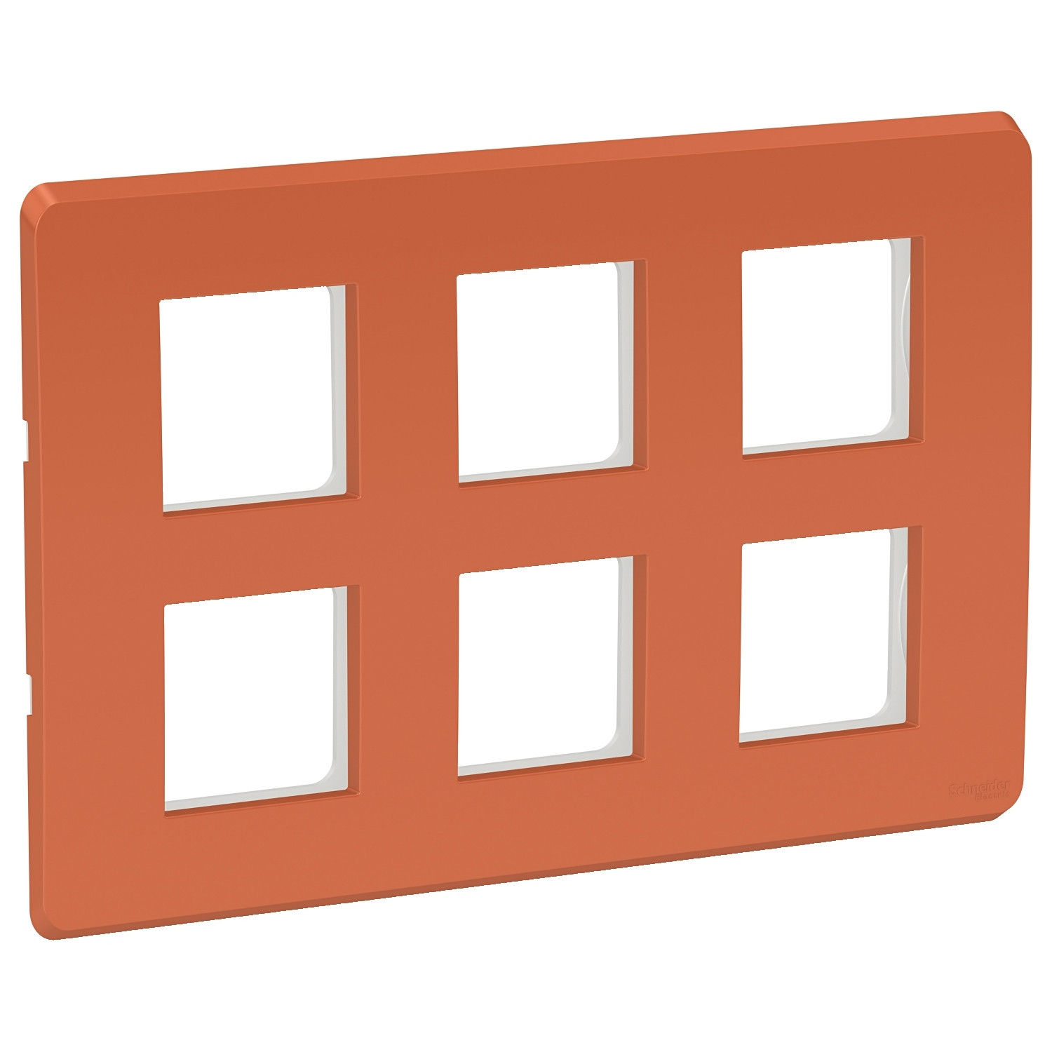12 Module Cover Plate with Grid Frame - Terracota CPXCP12M_TC