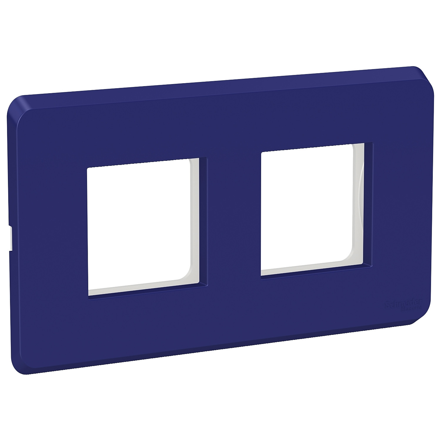 4 Module Cover Plate with Grid Frame - Navy Blue CPXCP4M_NB