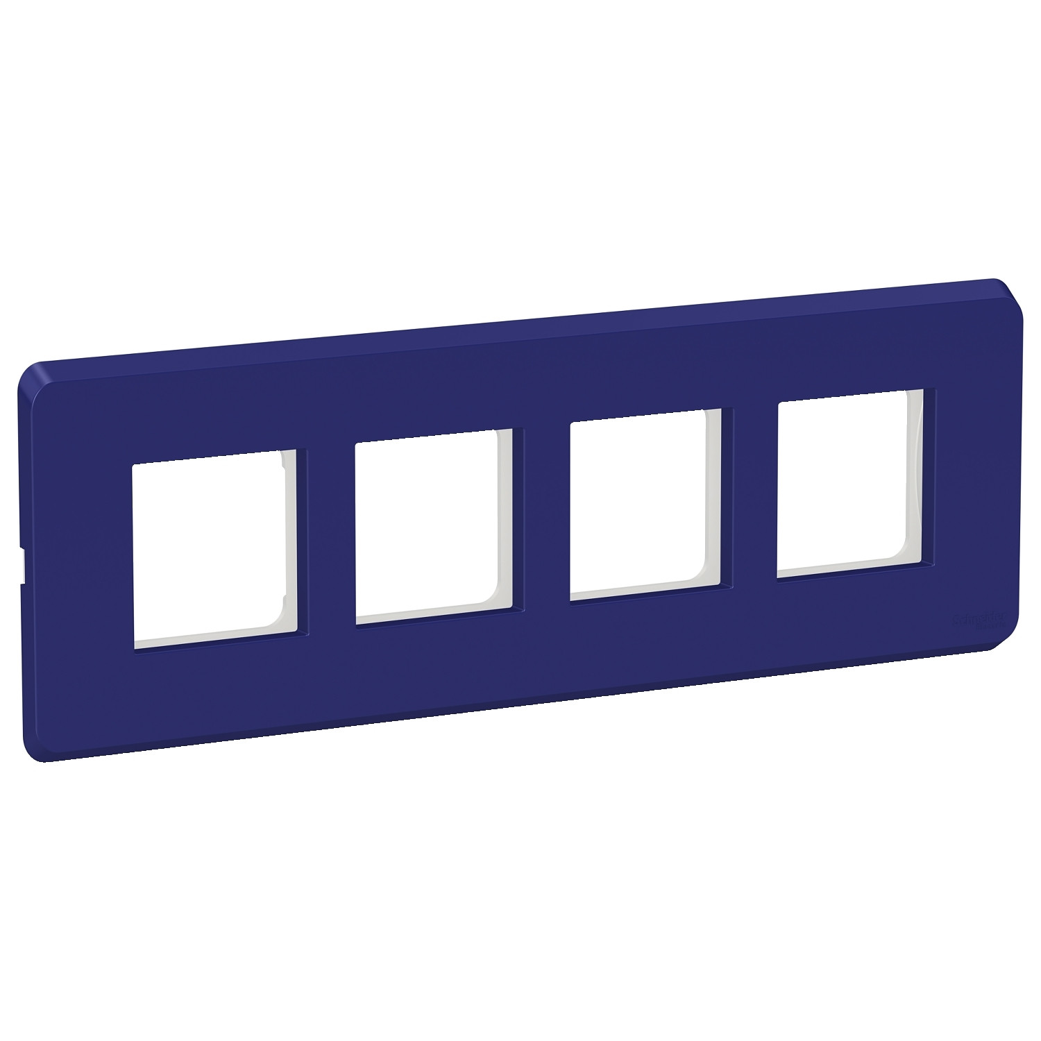 8 Module Cover Plate with Grid Frame (Horizontal) - Navy Blue CPXCP8ML_NB