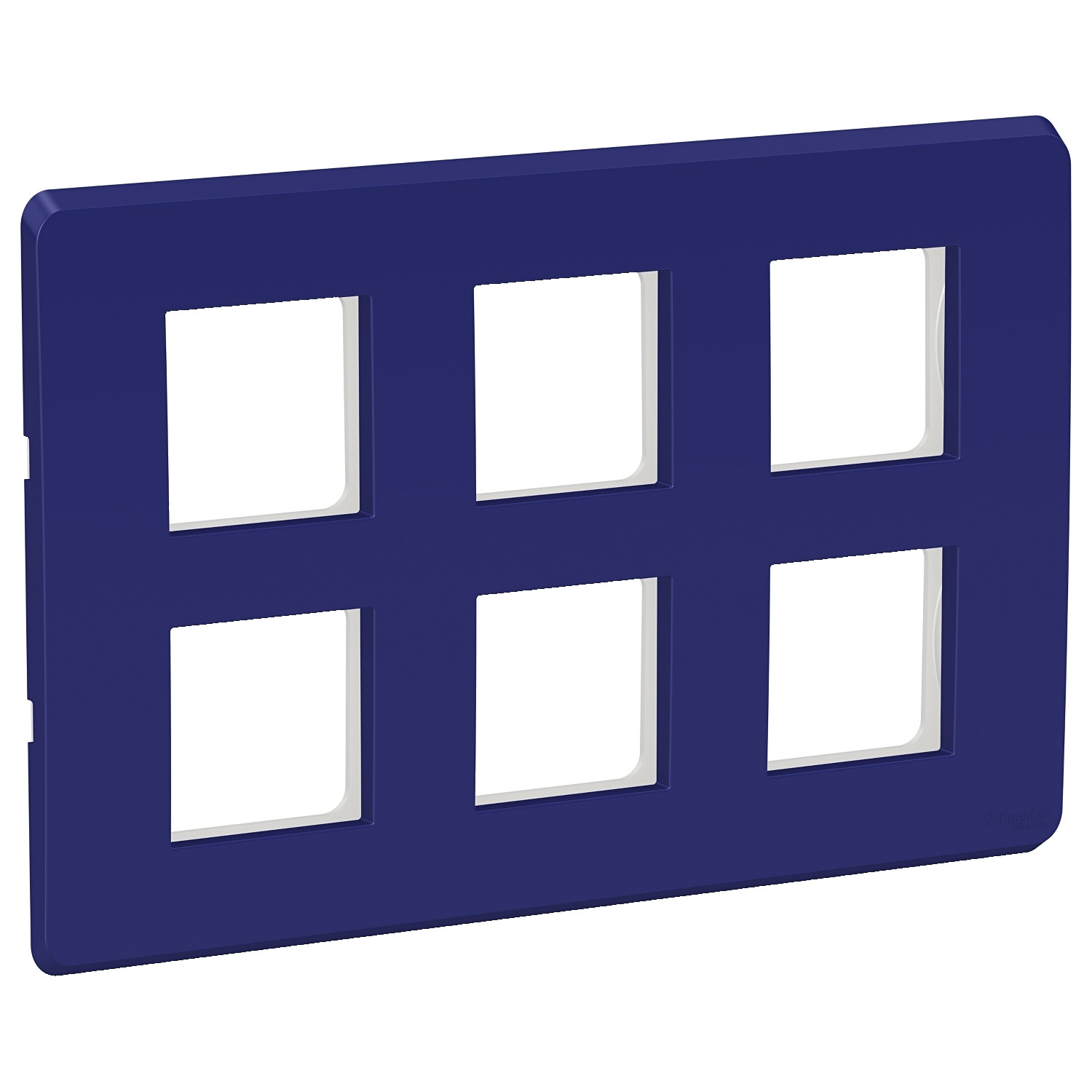 12 Module Cover Plate with Grid Frame - Navy Blue CPXCP12M_NB