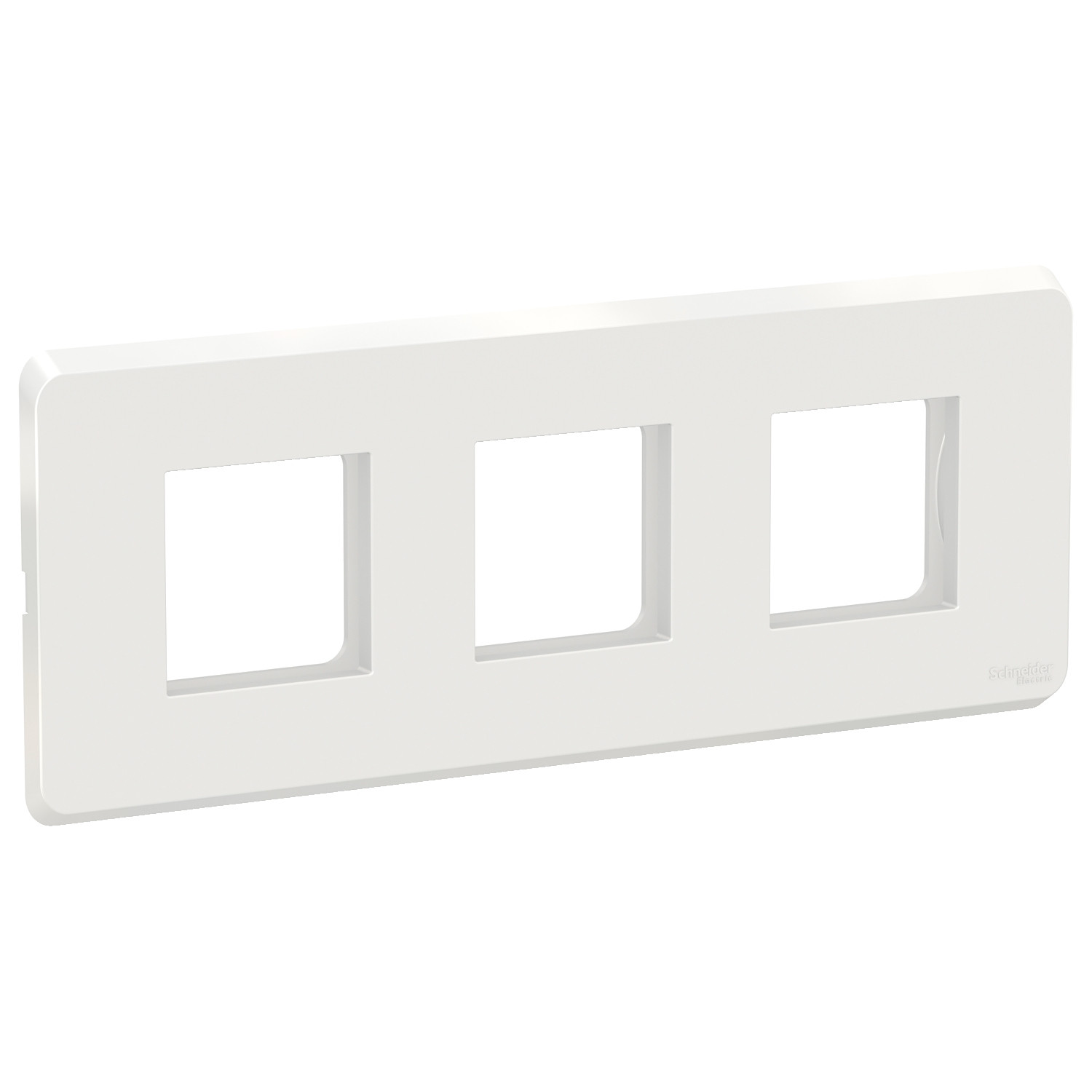 6 Module Cover Plate with Grid Frame - White CPXCP6M_WE