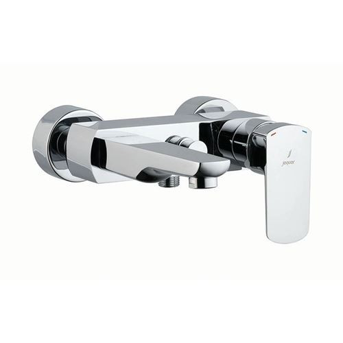 Single Lever Wall Mixer with Provision of Hand Shower Chrome Finish - KUP-CHR-35119PM