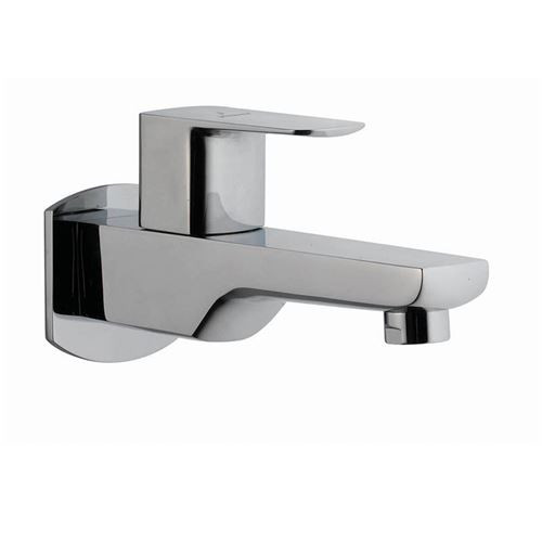 Bib Cock with Wall Flange Chrome Finish - KUP-CHR-35037PM