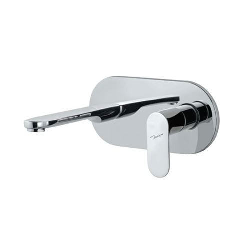 Exposed Part Kit of Single Concealed Stop Cock Quarter Turn Chrome Finish - OPP-CHR-15441KPM