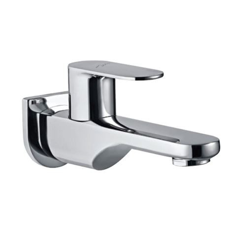 Bib Cock with Wall Flange Chrome Finish - OPP-CHR-15037PM