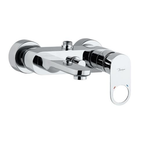 Single Lever Wall Mixer with Provision for Connection to Exposed Shower Pipe Chrome Finish - ORP-CHR-10115PM