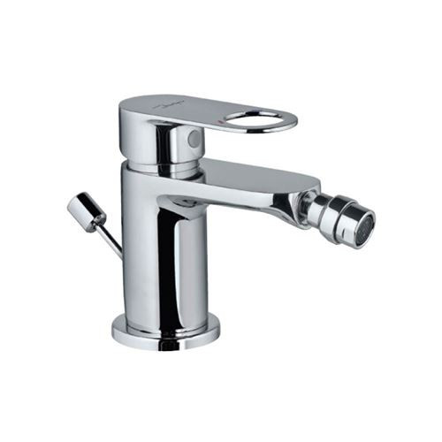 Single Lever 1-Hole Bidet Mixer with Popup Waste System Chrome Finish - ORP-CHR-10213BPM
