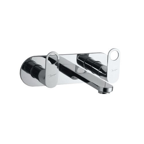 Two Concealed Stop Cocks with Basin Spout Quarter Turn Chrome Finish - ORP-CHR-10433PM