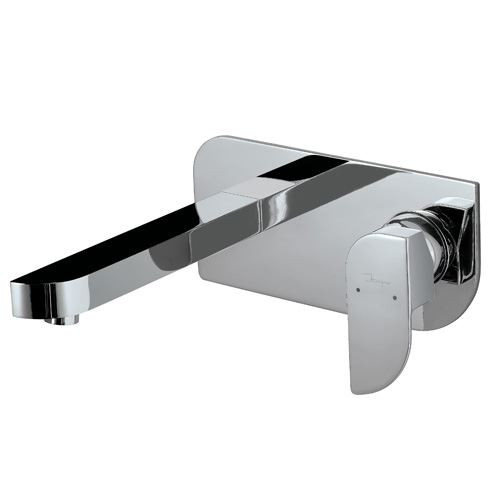 Exposed Part Kit of Wall Mounted Single Lever Basin Mixer Chrome Finish - ALI-CHR-85233K