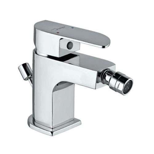 Single Lever 1-Hole Bidet Mixer with Popup Waste System Chrome Finish - ALI-CHR-85213B