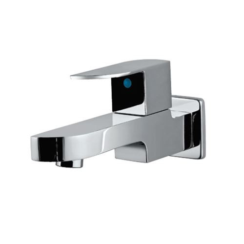 Bib Cock with Wall Flange Chrome Finish - ALI-CHR-85037