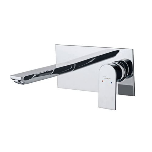 Exposed Part Kit of Wall Mounted Single Lever Basin Mixer Chrome Finish - LYR-CHR-38233K