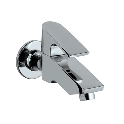 Bib Cock with Wall Flange Chrome Finish - LYR-CHR-38037