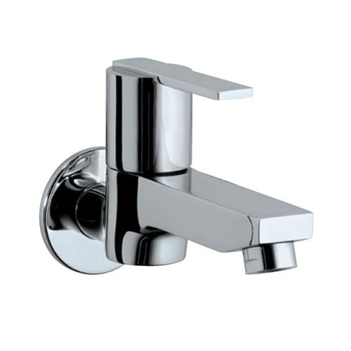 Bib Cock with Wall Flange Chrome Finish - FON-CHR-40037