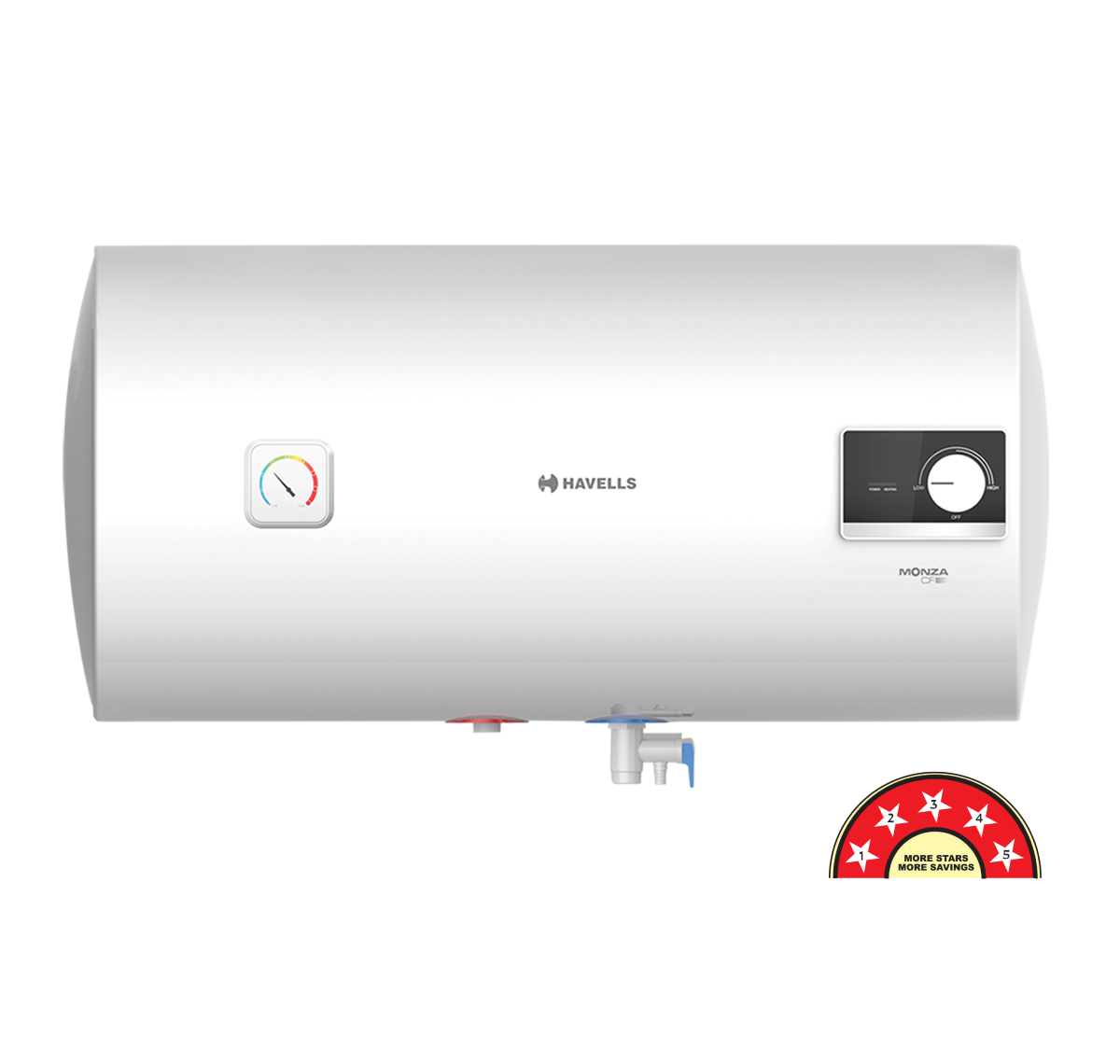 Monza CF 25 Litre Storage Water Heater White - GHWHCFSWH025