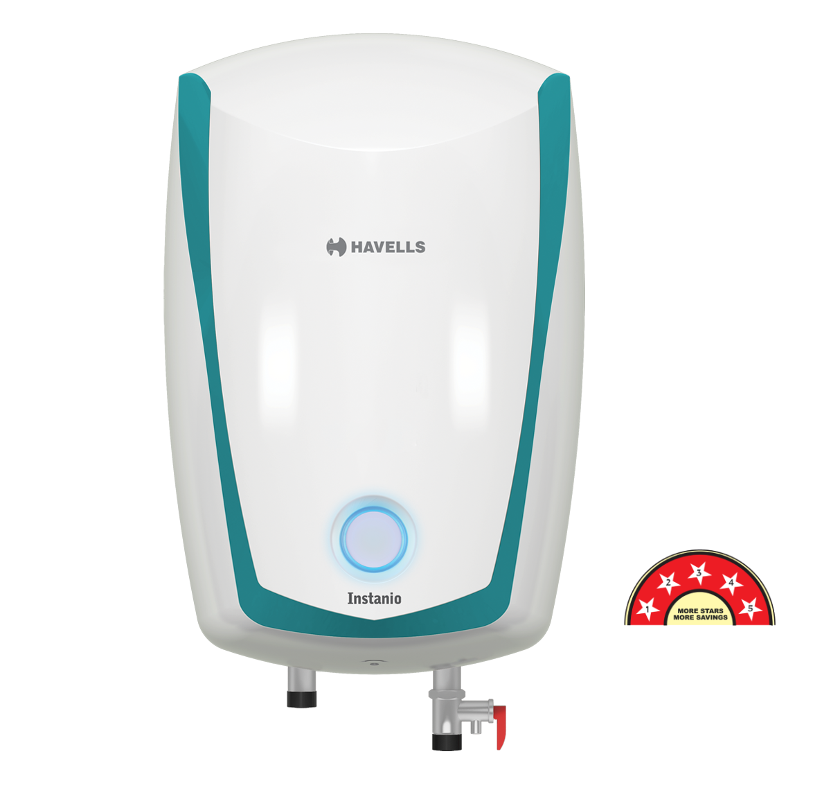 Instanio Prime 10 Litre Storage Water Heater White Blue - GHWAICTBL010