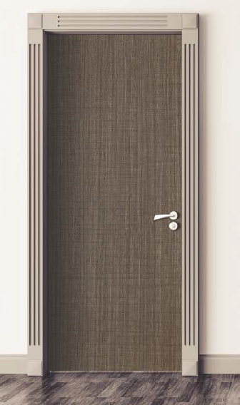 107 cm X 198 cm 32 mm Thickness Fibre Rust Pre Laminated HDHMR Door 3452