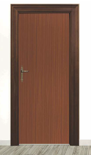 99 cm X 206 cm 32 mm Thickness Sapelli Pre Laminated HDHMR Door 3015