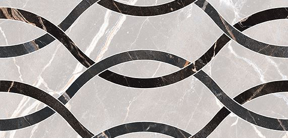 300 X 600 mm Vivo Laurenza Decore 01 FP Wall Tile - Full Polished Finish 