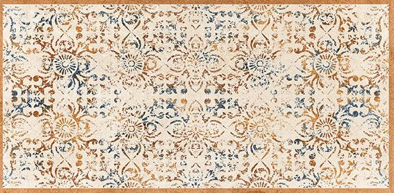 300 X 600 mm Vivo Luxor Crema Decore 01 Wall Tile - Matt Finish