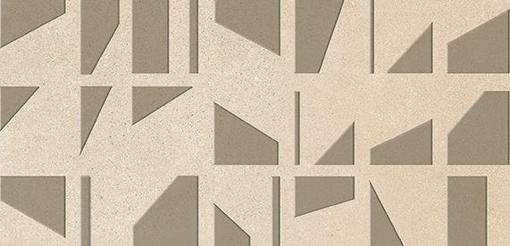 300 X 600 mm Vivo Seul Beige Decore 02 Wall Tile - Matt Finish