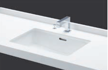 646 x 421 mm Under Counter Wash Basin White - L620K#WH