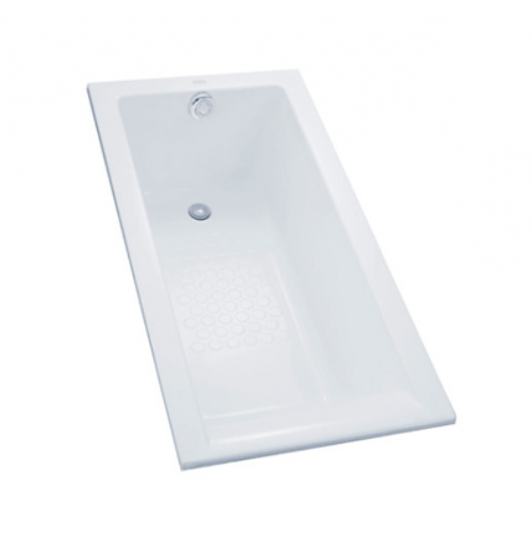 1700 x 750 x 467 mm Acrylic Bathtub - PAY1780E#W