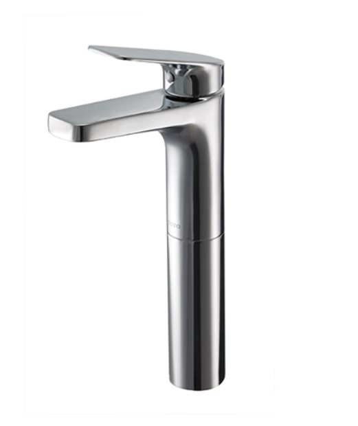 Single Lever Pillar Cock with Extended Body Chrome Finish - TTLR302FV-1