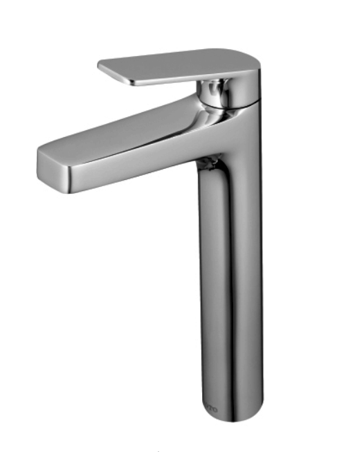 Single Lever Pillar Cock with Extended Body Chrome Finish - TTLR102V