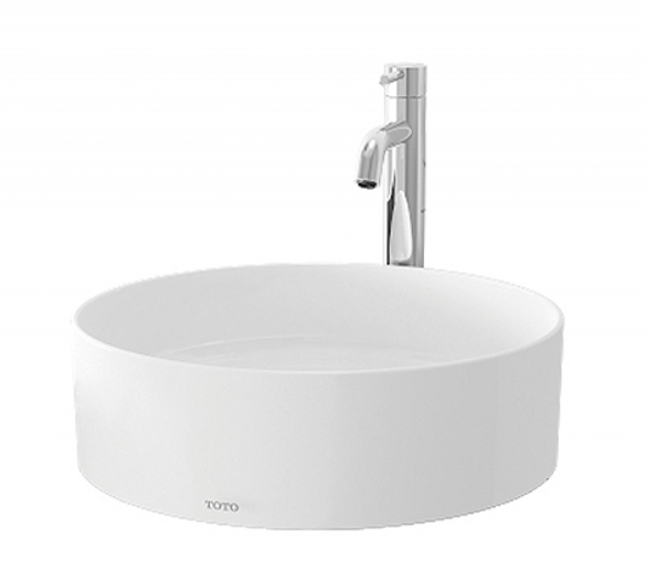 Console 420 x 420 x 125 mm Table Top Wash Basin White - LW573JW/F#W