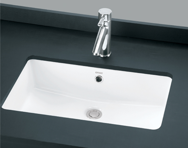 550 x 370 x 181 mm Under Counter Wash Basin White - LW596RB#W