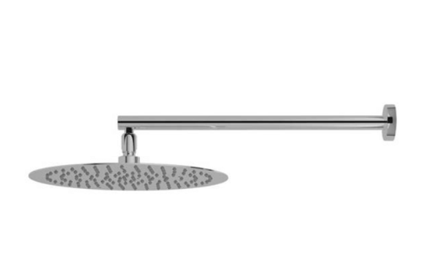 300 mm Dia Fixed Over Head Shower with Pipe Round Chrome - TX488SMZ