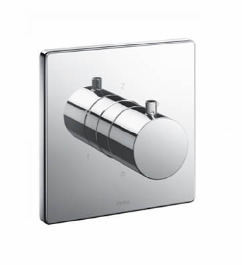 Exposed Part of 3 Way Diverter without Stop Valve SS Finish - TBV02104B