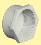 20 x 15 mm PVC End Cap (Threaded) Class 10kg MP1ATECT020L