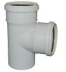 110 mm SWR Drainage Single Tee (CRxCRxSpg Socket Type) NP1SRRST110L