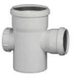 110 X 75 mm SWR Drainage Reducing Tee with Door (RxRxSpg Socket Type) NP1SRPRD110L