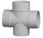 75 mm SWR Drainage Cross Tee (SxSxSxSpg Socket Type) MP1SPTCT075L